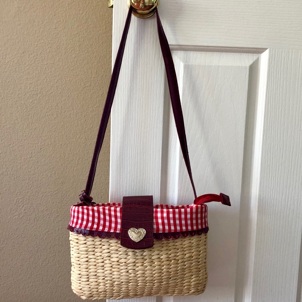 Wicker Picnic Purse